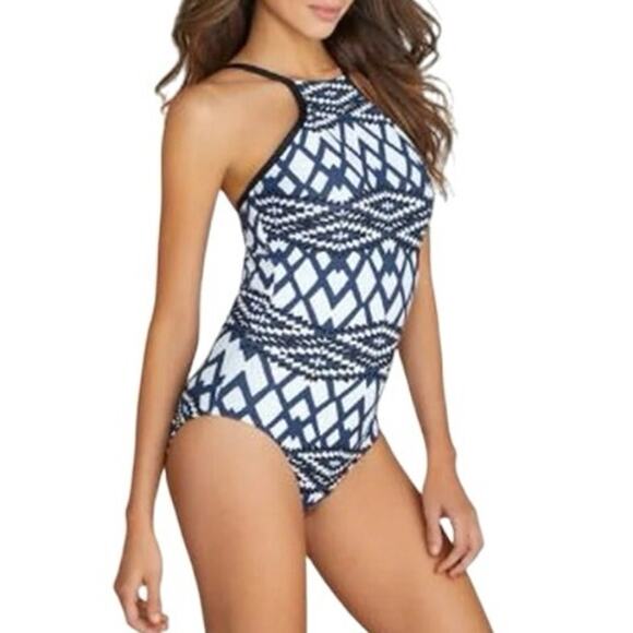 Seafolly Modern Tribe One-Piece Swimsuit DD-Cups EUC Plus Size - Picture 5 of 9